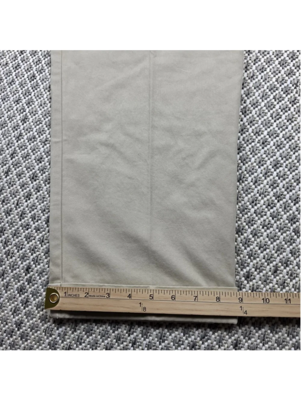 Vintage Polo Ralph Lauren Andrew Pant Khaki Pleated Cuffed Chino Mens 36x30